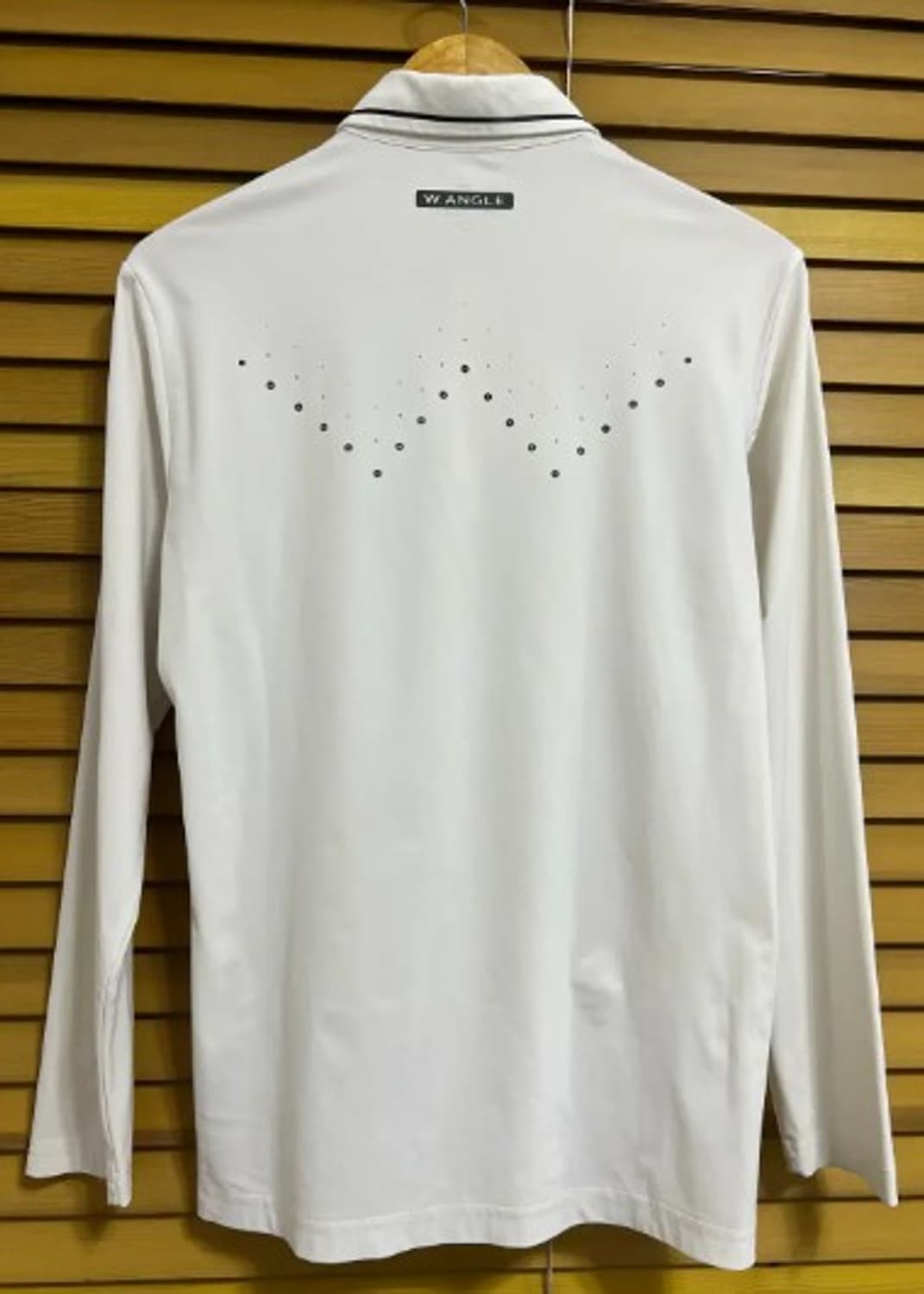 와이드앵글 남성 아이보리 기능성카라긴팔티셔츠 95 상품이미지3