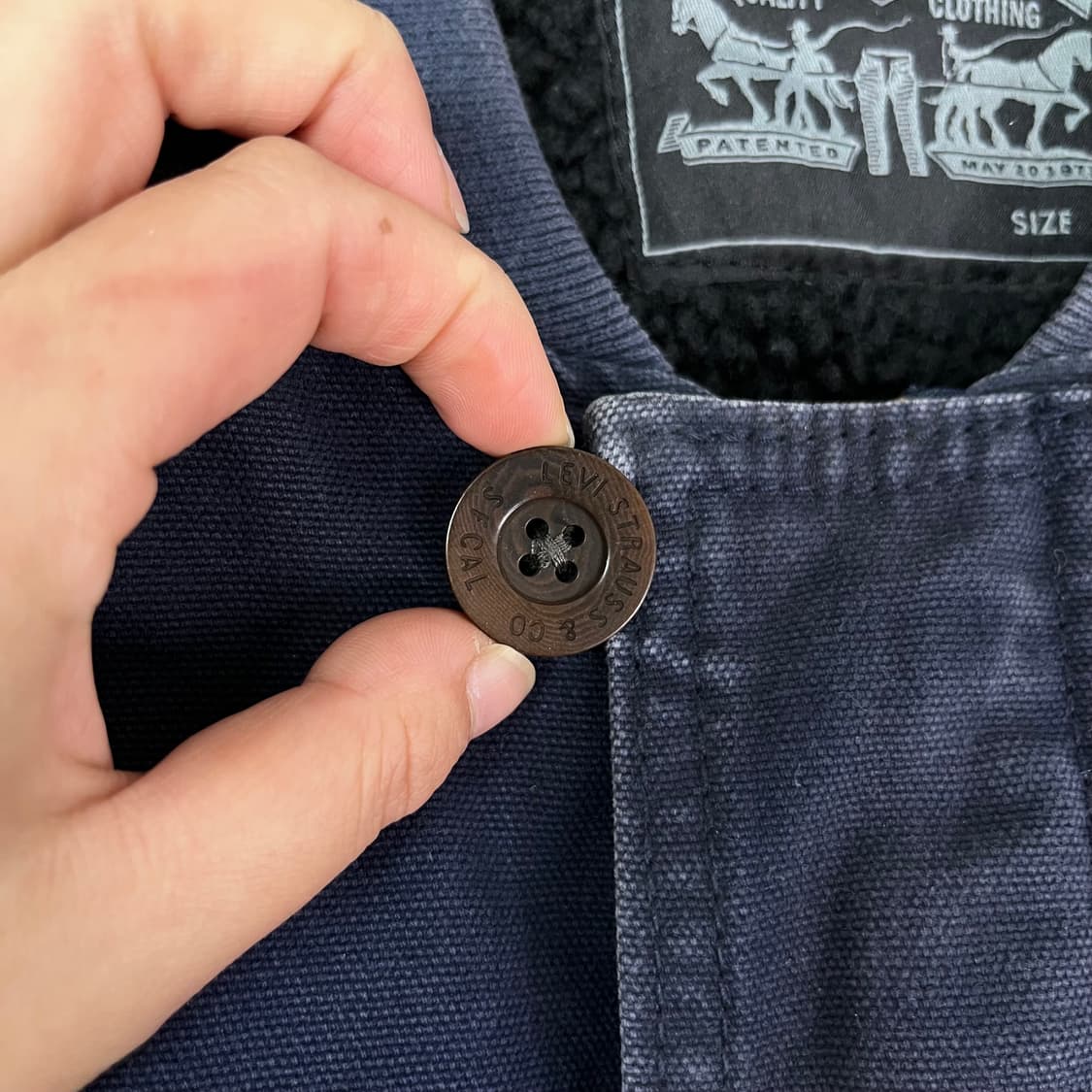 105 리바이스 양털 빈티지 워크자켓 상품이미지4