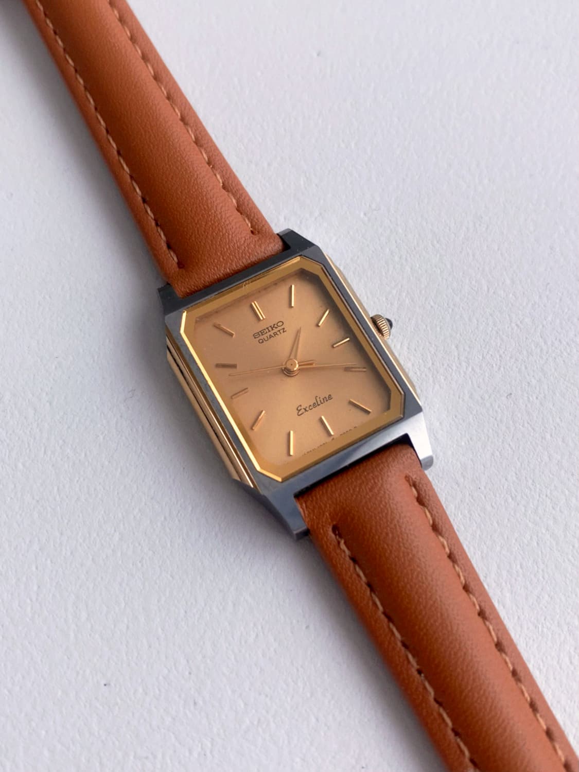 Seiko 세이코 쿼츠 스퀘어 레이디스 상품이미지1