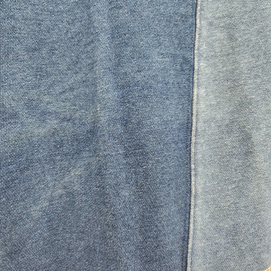 GAP 갭 진청/중청 배색 패치워크 로고 맨투맨 S(M) 남여공용 상품이미지5