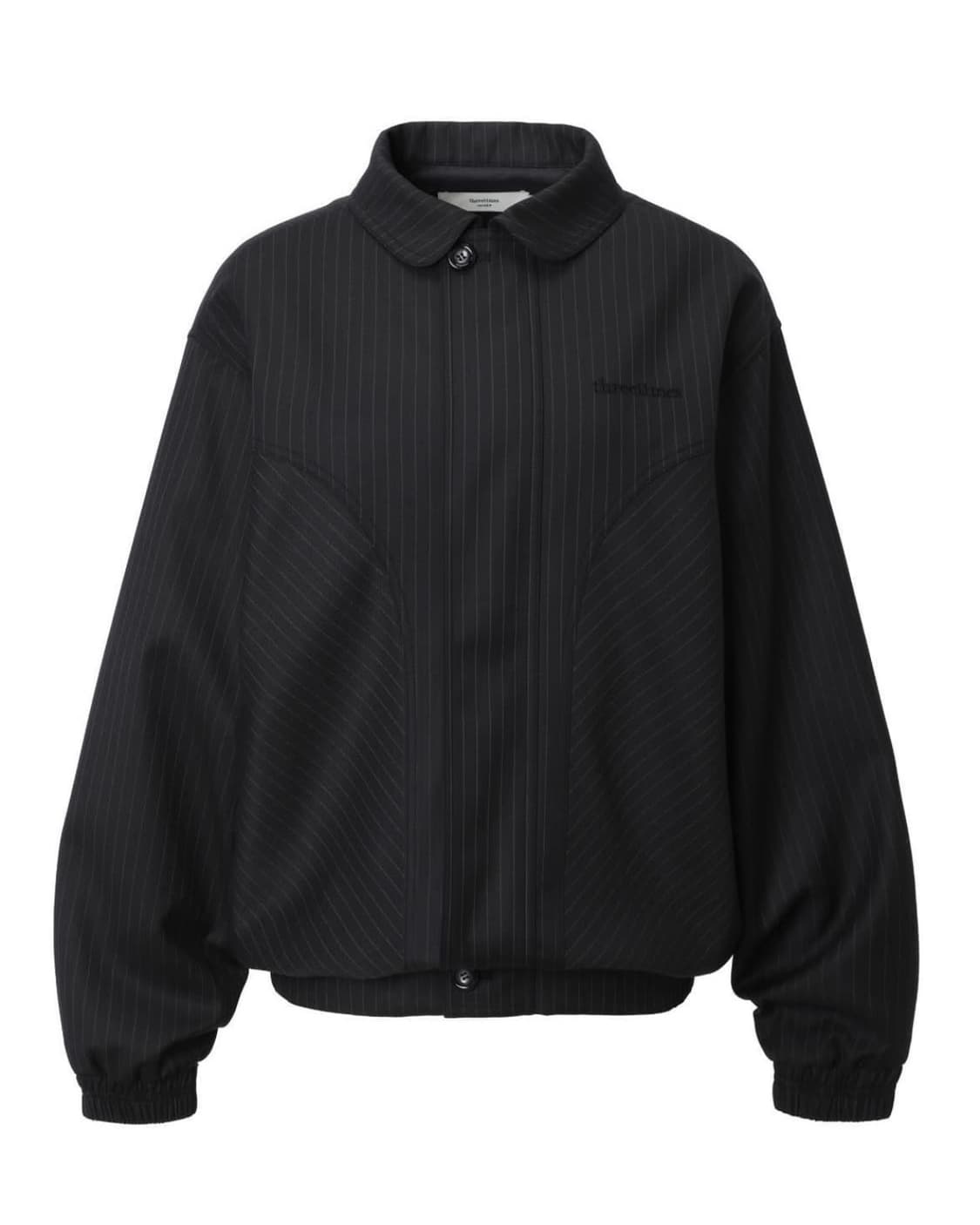 쓰리타임즈 유니폼 자켓 블랙 s 상품이미지1