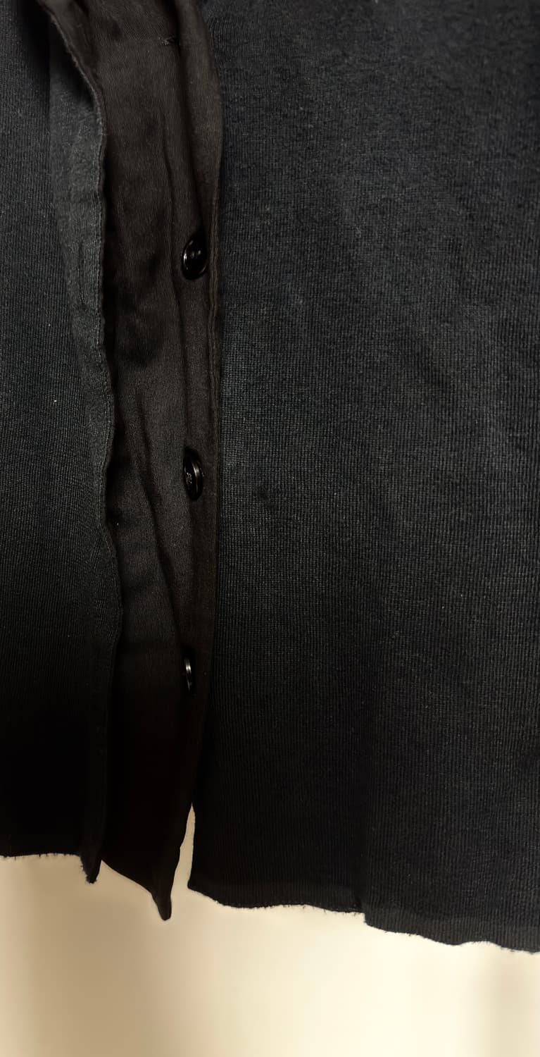 Maison Margiela 블랭크 2레이어 울 혼방 가디건 상품이미지4