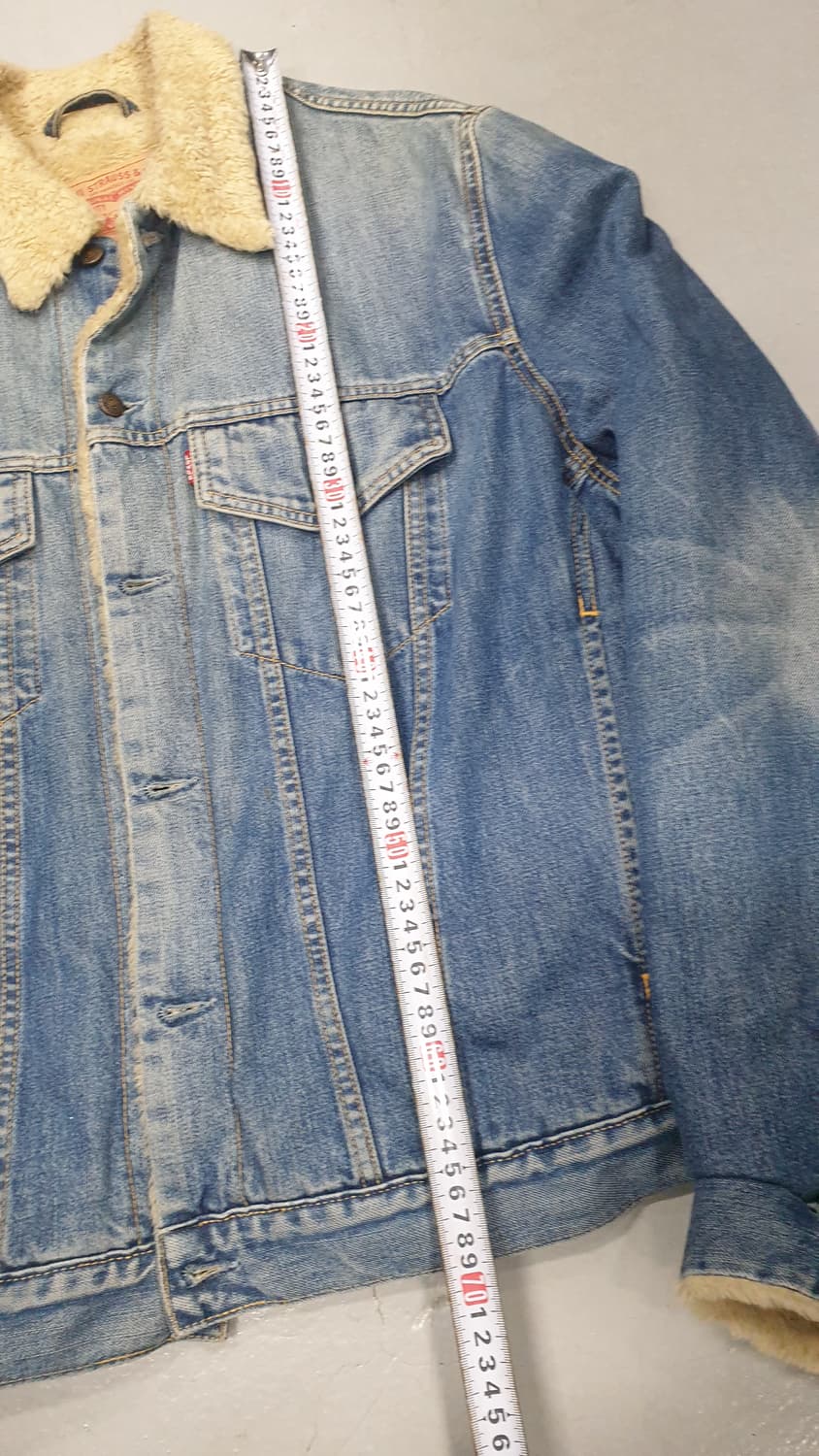 리바이스 양털 데님  쉐르파 트러커 자켓xxl 상품이미지5