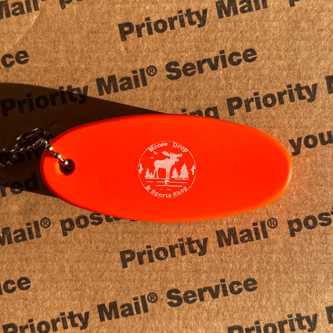 90s vtg Moose Drop Float Keyring 상품이미지1