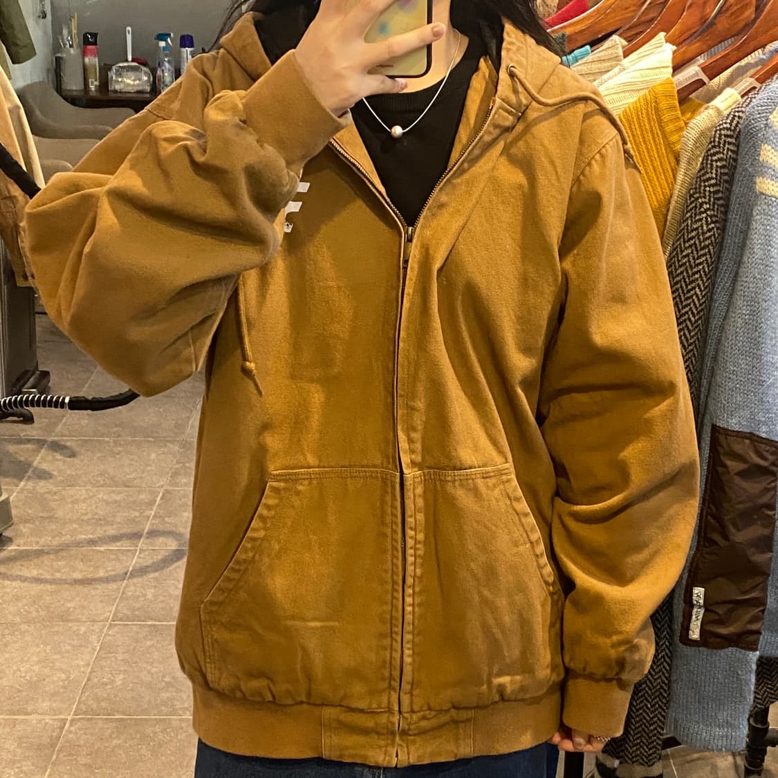 [NO.9] VTG 후드 워크자켓  상품이미지3