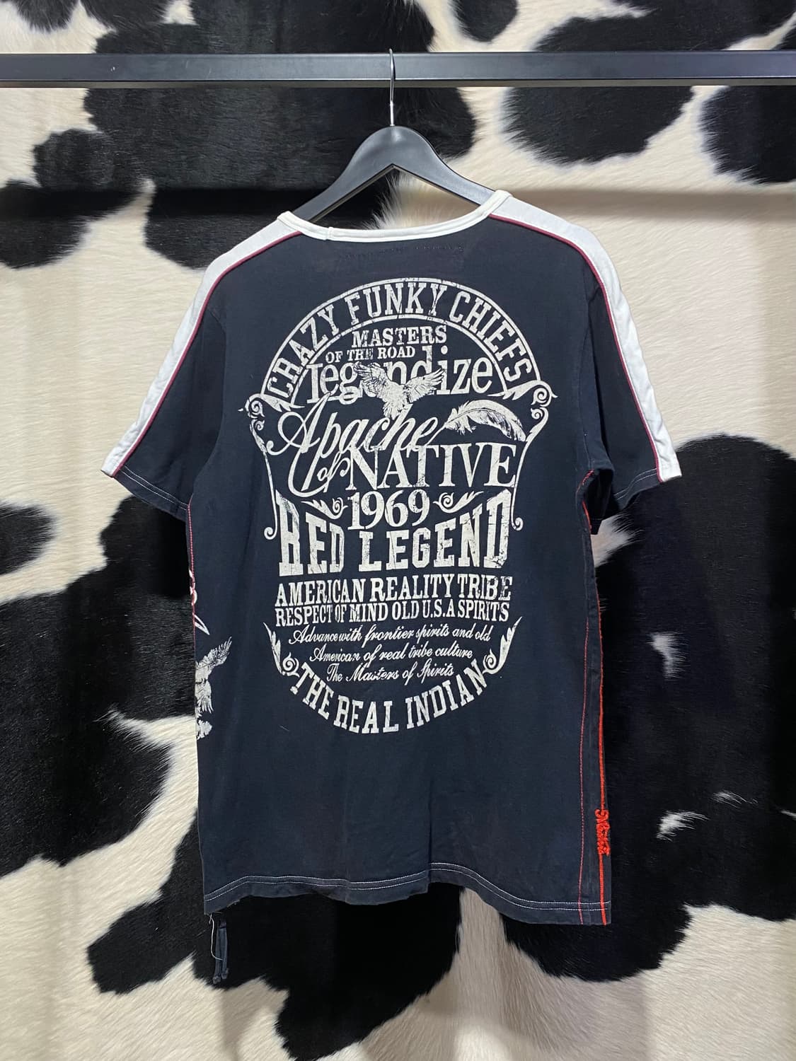 Redsoulful wisdom 레터링 프린팅 반팔티셔츠 상품이미지4