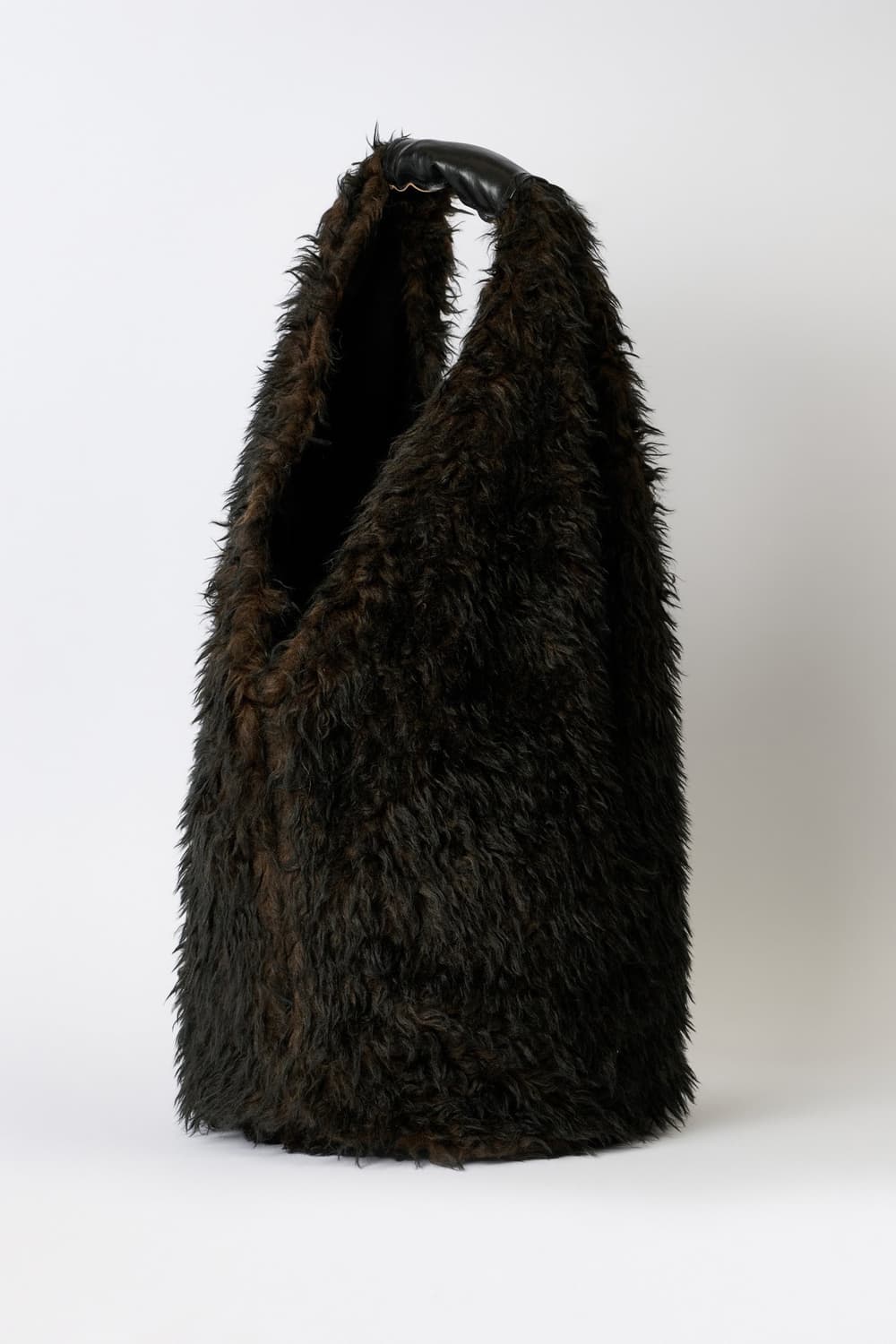 아워레가시 25fw DRIP BAG/드립백_브라운 헤어리 울 상품이미지6