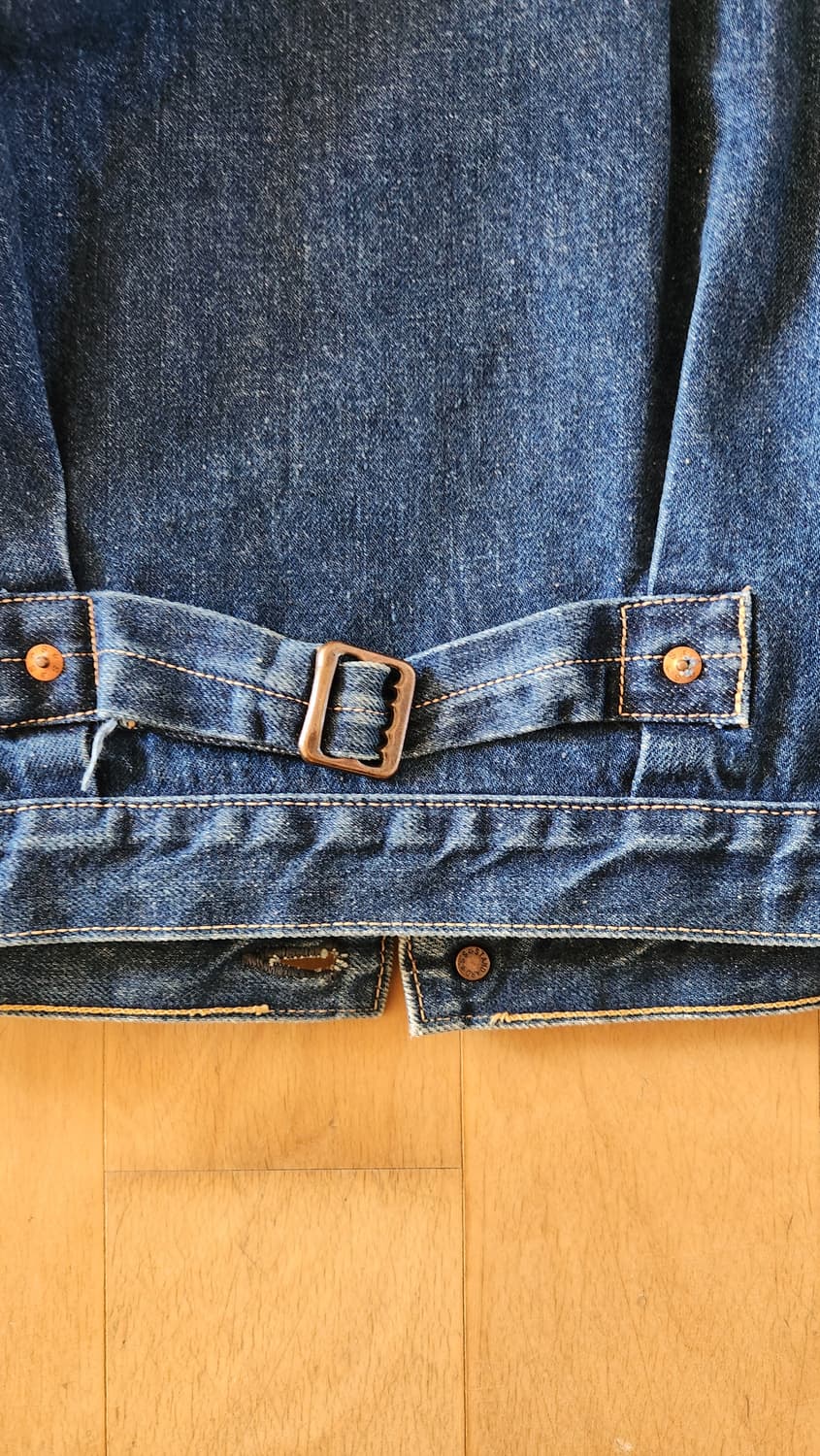 90s 라핀 로데오 대전판 데님자켓 리바이스 s506xx 복각 상품이미지9