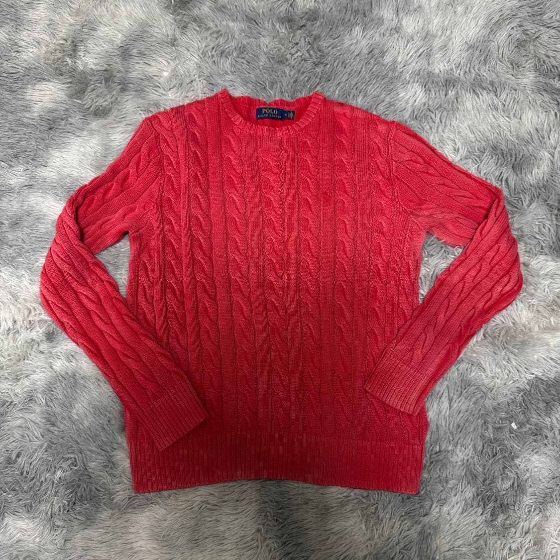 폴로랄프로렌 피그먼트 케이블니트 M사이즈 상품이미지1