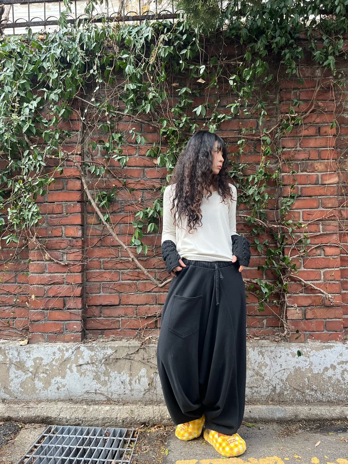 블랙 히피 무드 사무엘 팬츠 상품이미지2