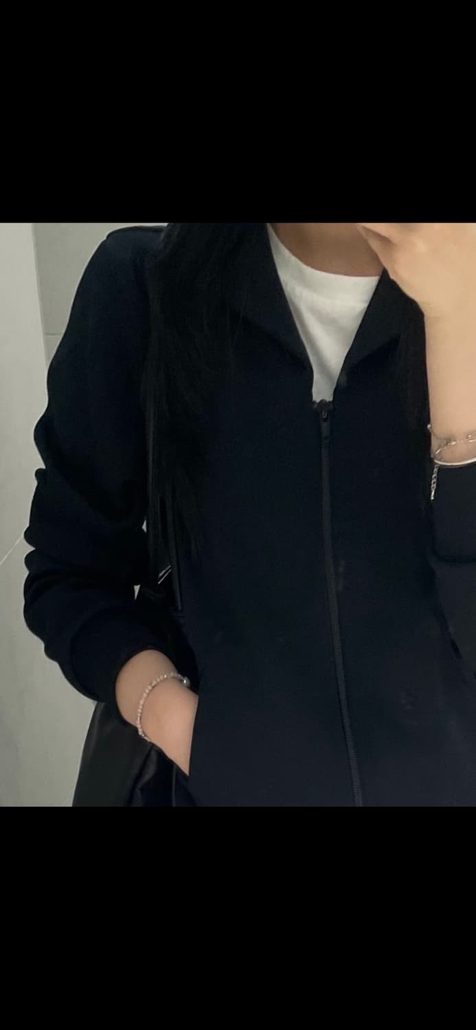 꼼데가르송걸 세일러 카라 집업 자켓 M 상품이미지1