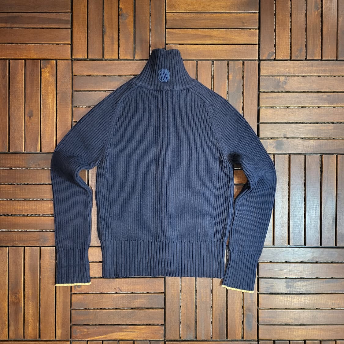 Armani JEANS 집업 니트 (L) 상품이미지5