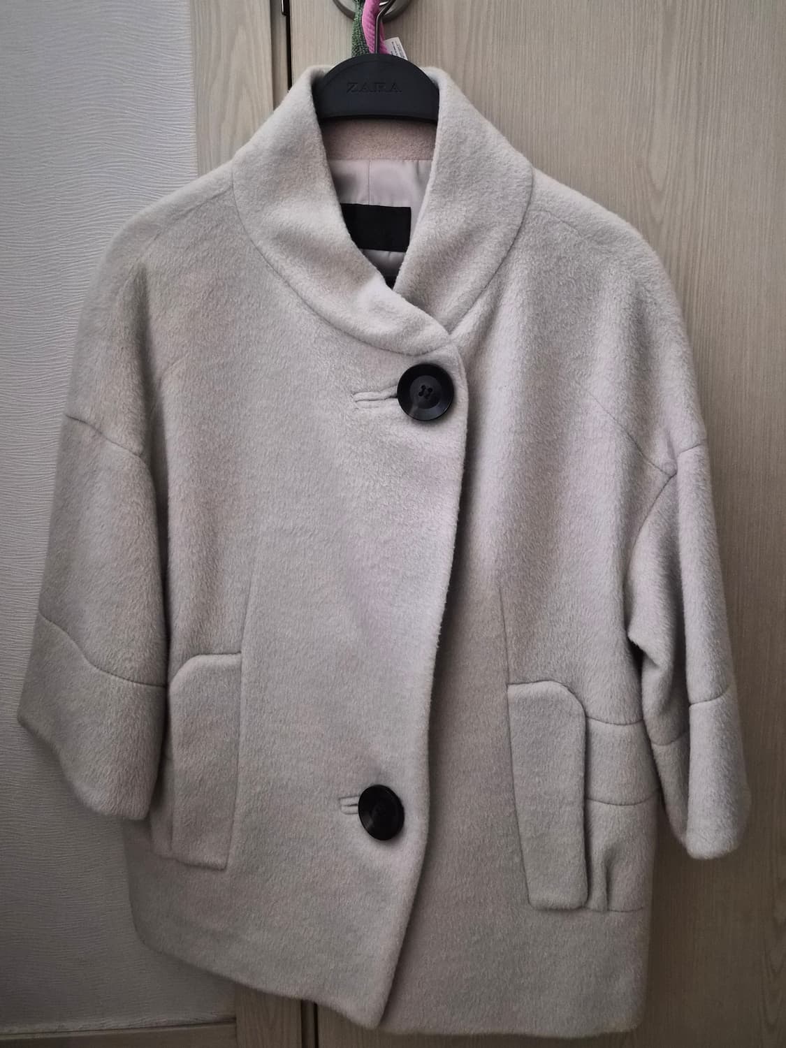 시스템 울 앙고라 코트 상품이미지1