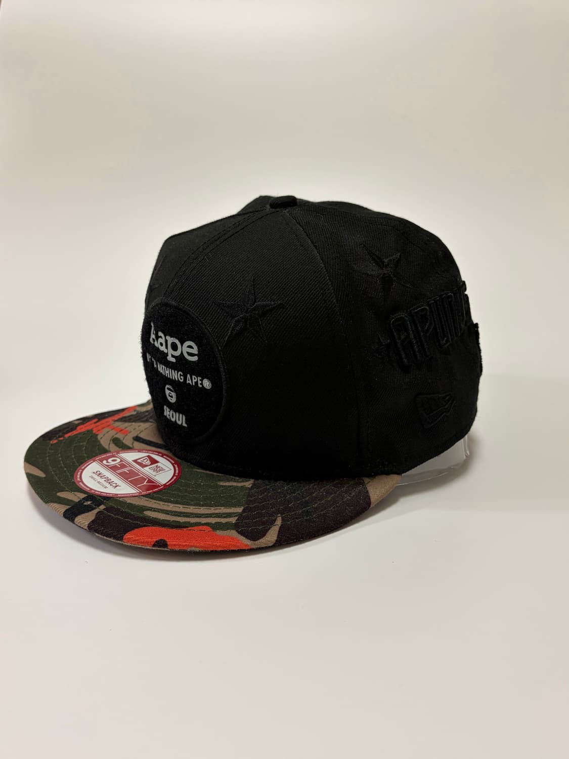 뉴에라 x 에이프Aape 서울 한정판 스냅백 상품이미지3