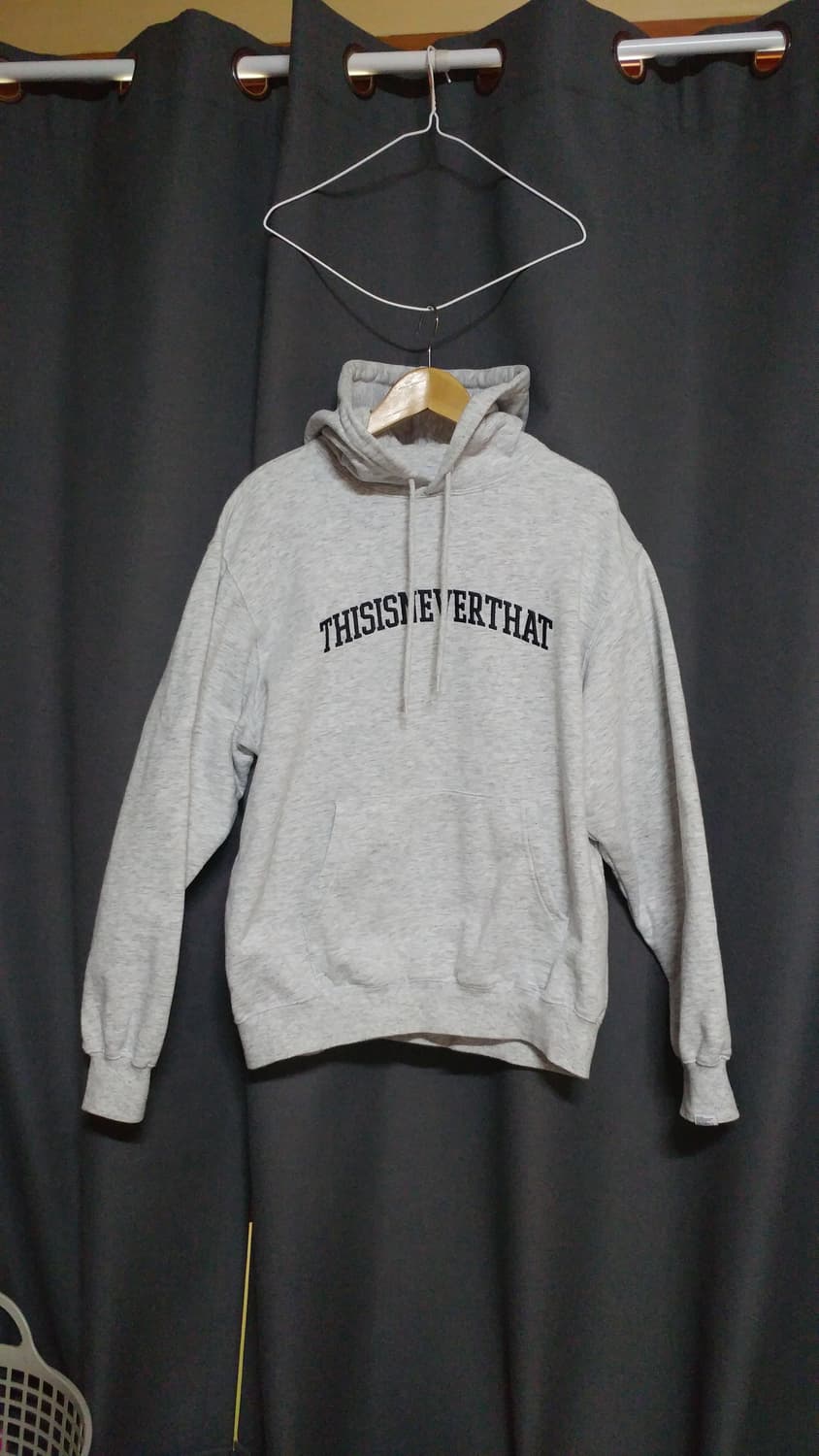 (A급 구제) 디스이즈네버댓 남성 후드티 아크로고팝오버 M 상품이미지1