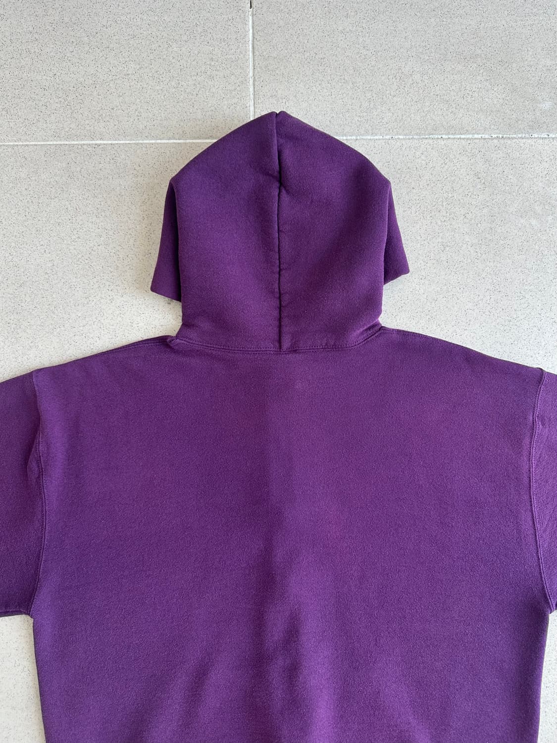 90s 빈티지 러셀 후드집업 퍼플 L USA 상품이미지5
