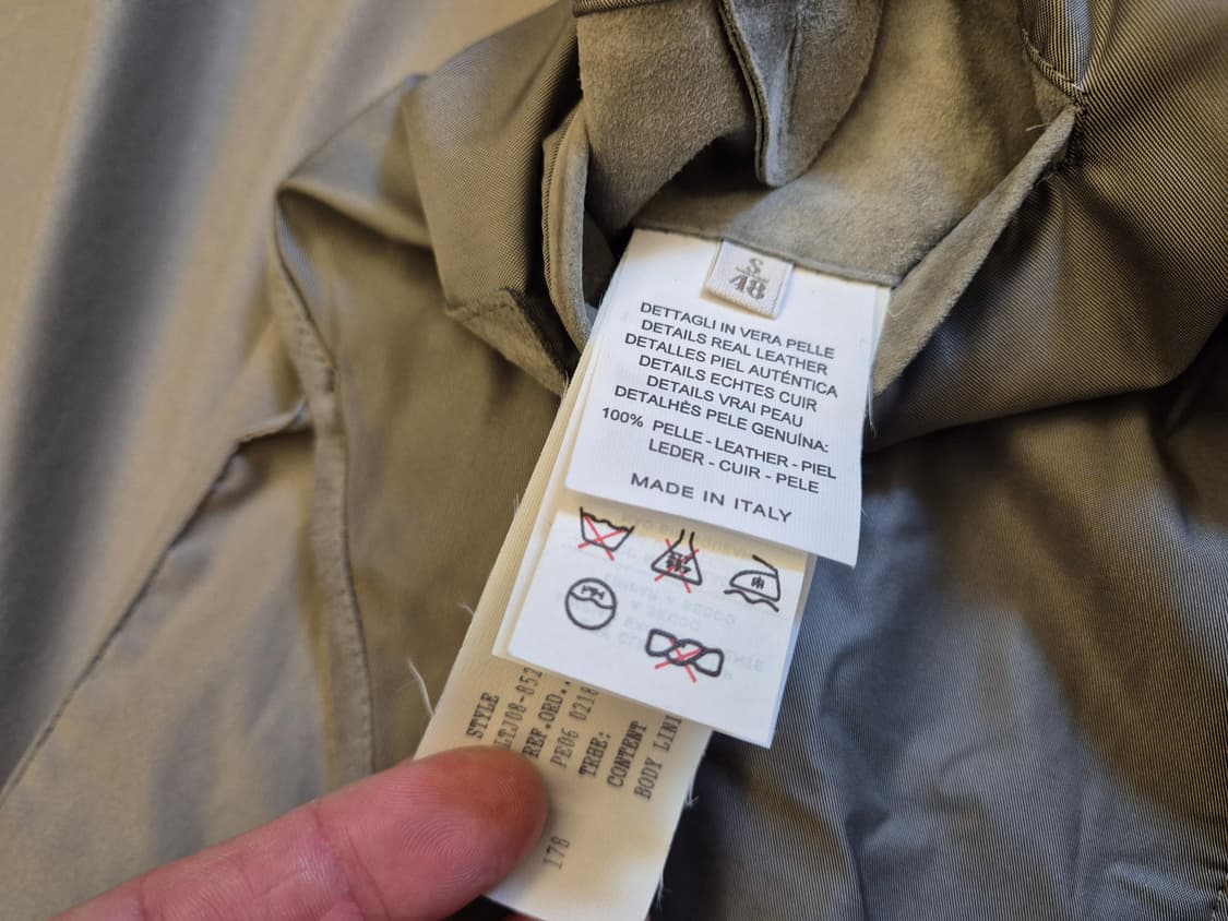 에르메네질도 제냐 스웨이드카라 맥 코트 상품이미지9