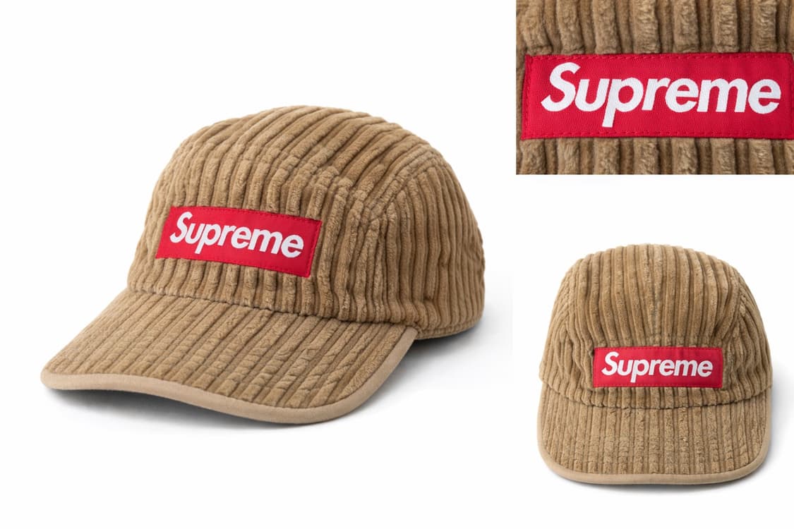 슈프림 코듀로이 캡프캡 상품이미지1