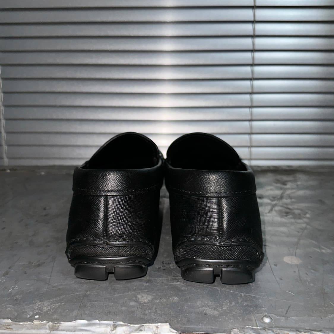 00s 프라다 가죽 드라이빙 로퍼 상품이미지4