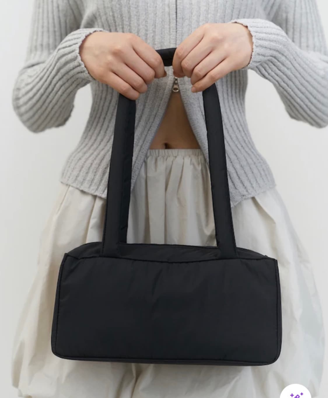 아모멘토 패딩 스퀘어 숄더백 상품이미지3