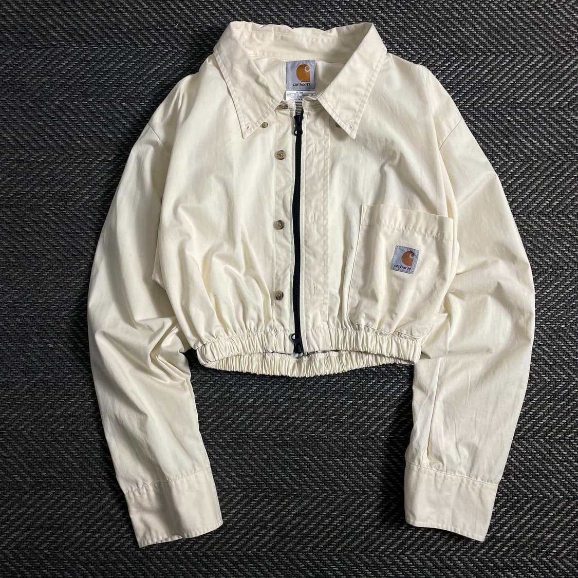 칼하트 리메이크 투웨이 크롭 셔츠 자켓o 3825 상품이미지1