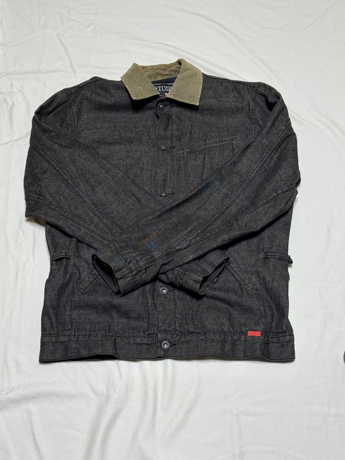 스투시(Stüssy) 유틸리티 워크 데님 자켓 상품이미지1