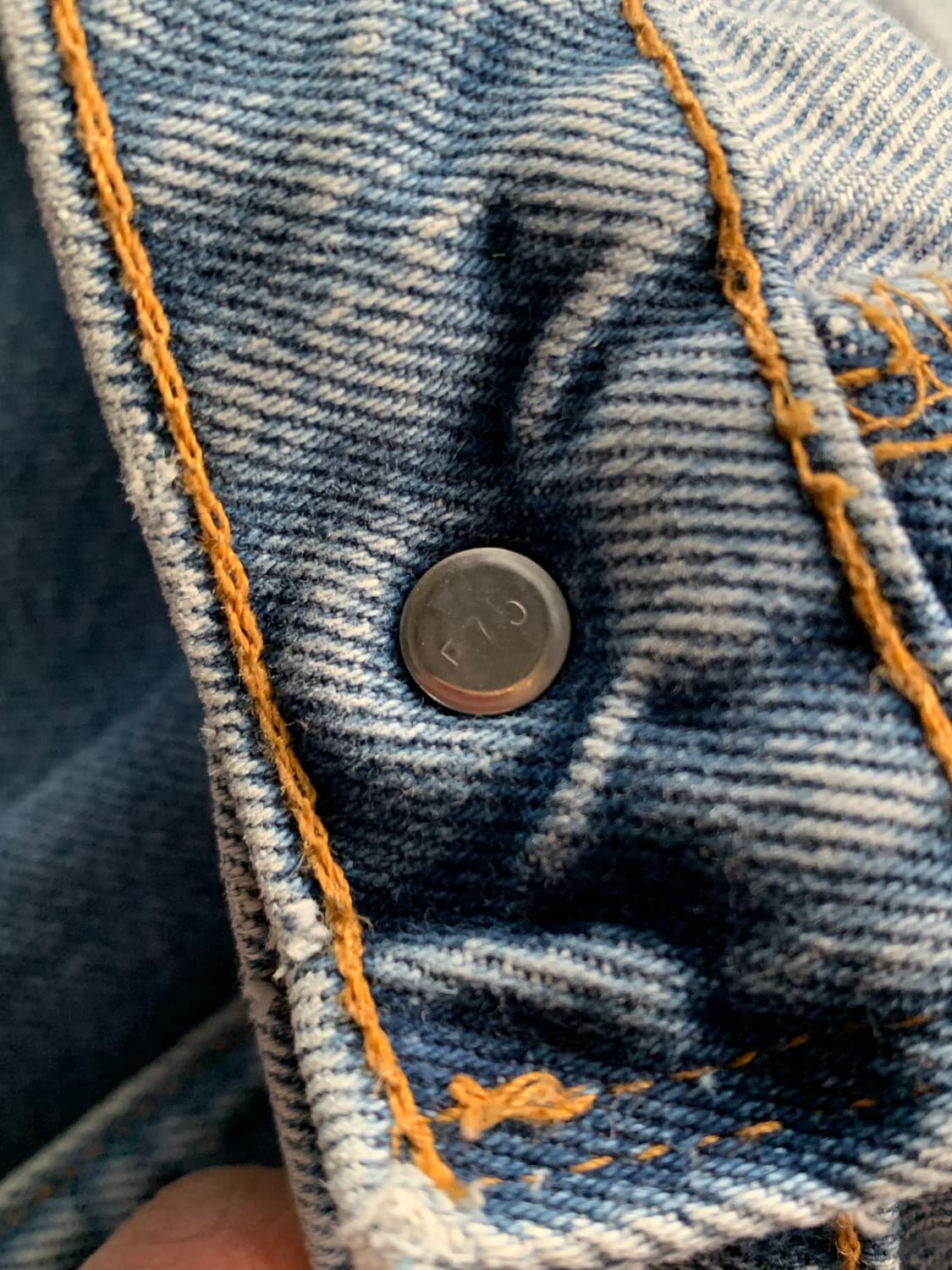 90s 리바이스 517 오렌지탭 데님 팬츠 36X33 상품이미지5