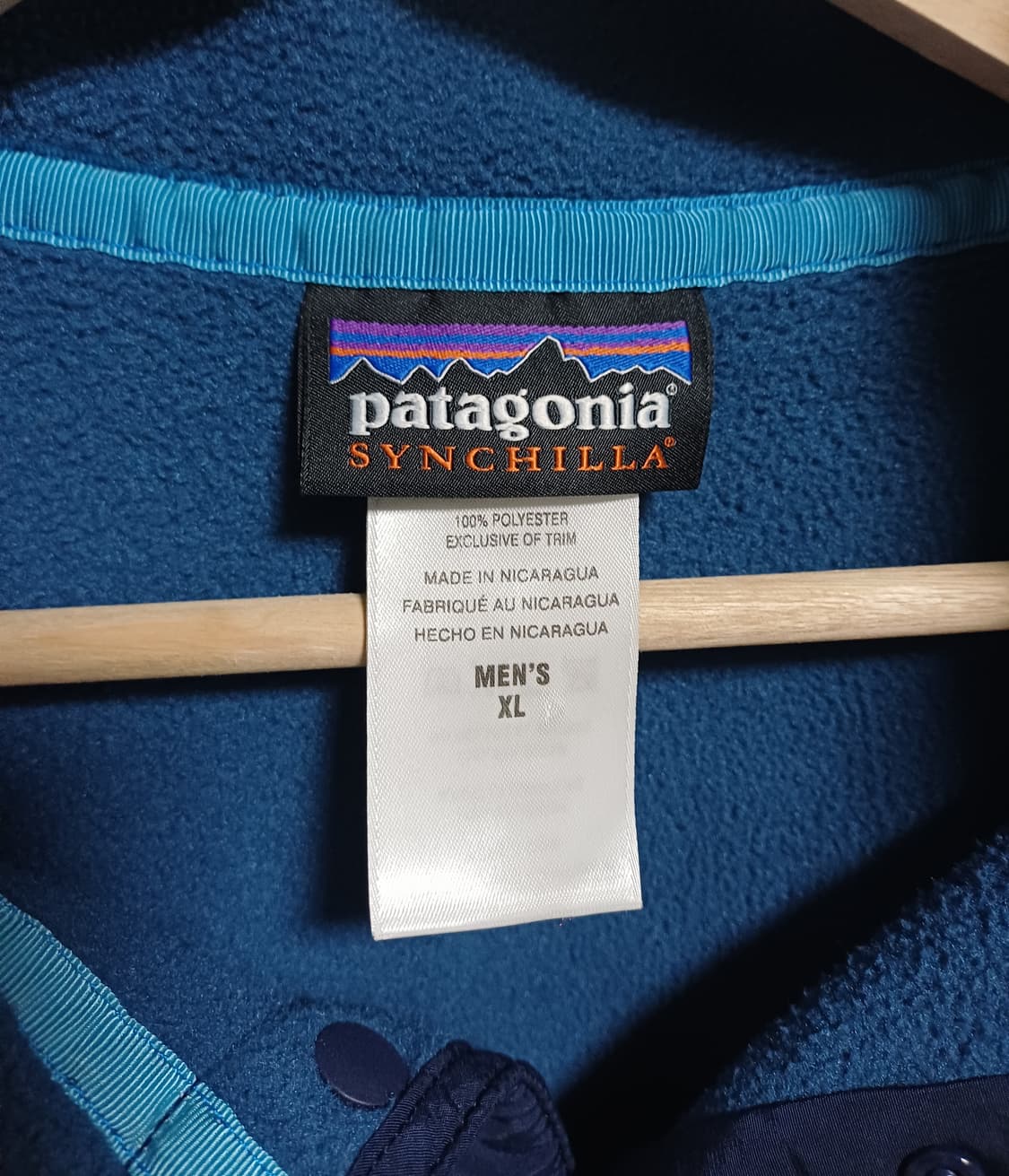 [XL] 파타고니아 신칠라 스냅티 글래스 블루 상품이미지4