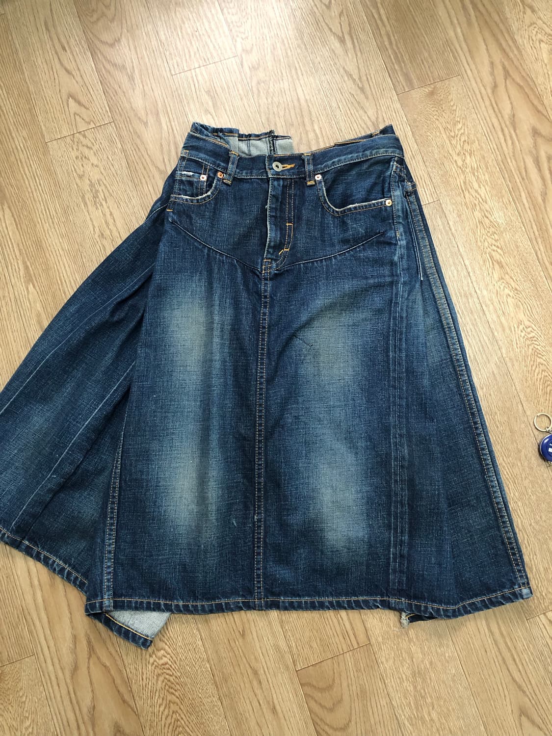 꼼데가르송 준야와타나베 데님 스커트 상품이미지3