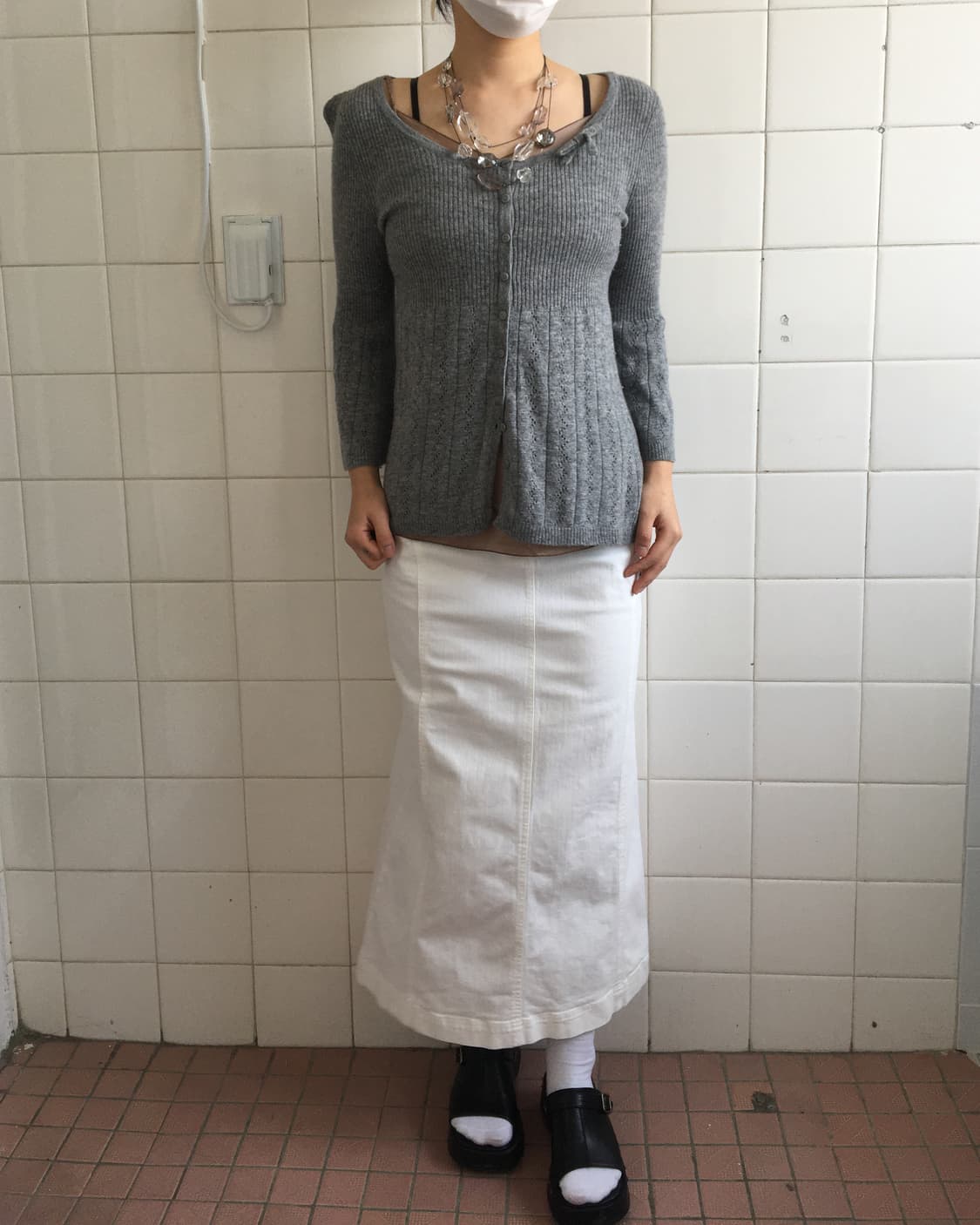 Ribbon point knit cardigan 상품이미지6