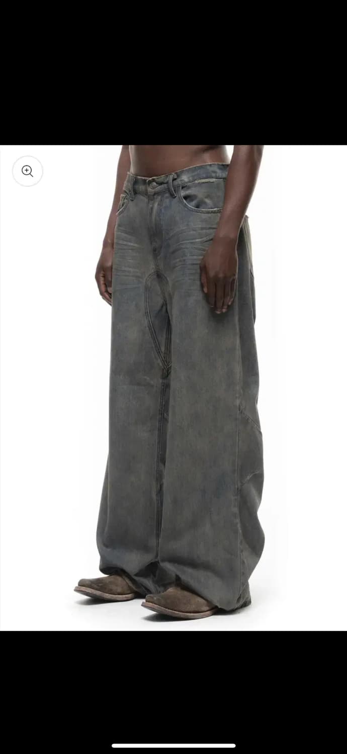 [M] Nofaithstudios 콘크리트 데님 팬츠 상품이미지4