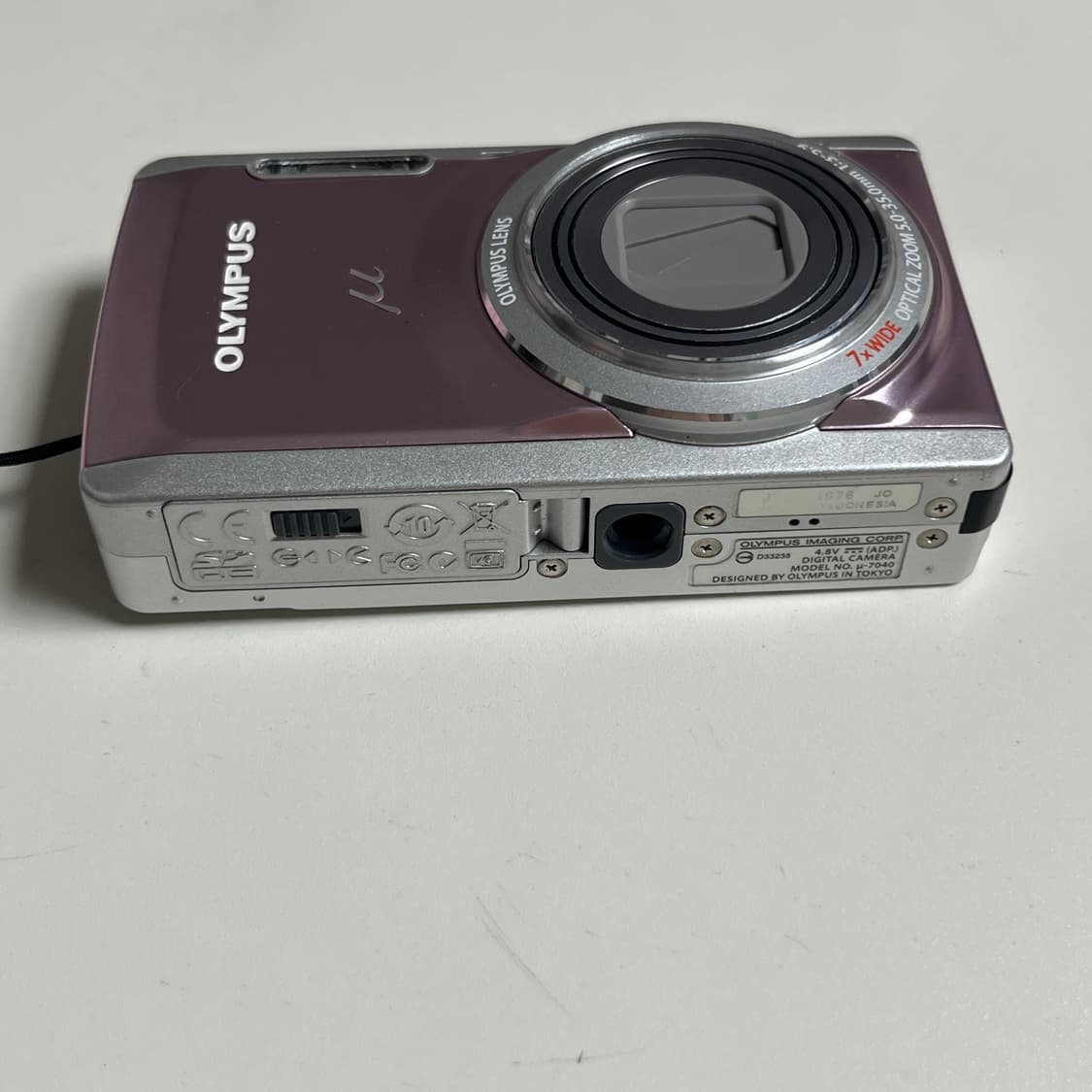 올림푸스 뮤 7040 핑크 olympus mju 7040 상품이미지3
