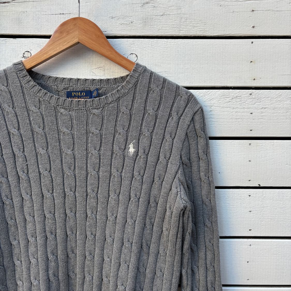 Polo 폴로 케이블 꽈배기 니트 상품이미지3