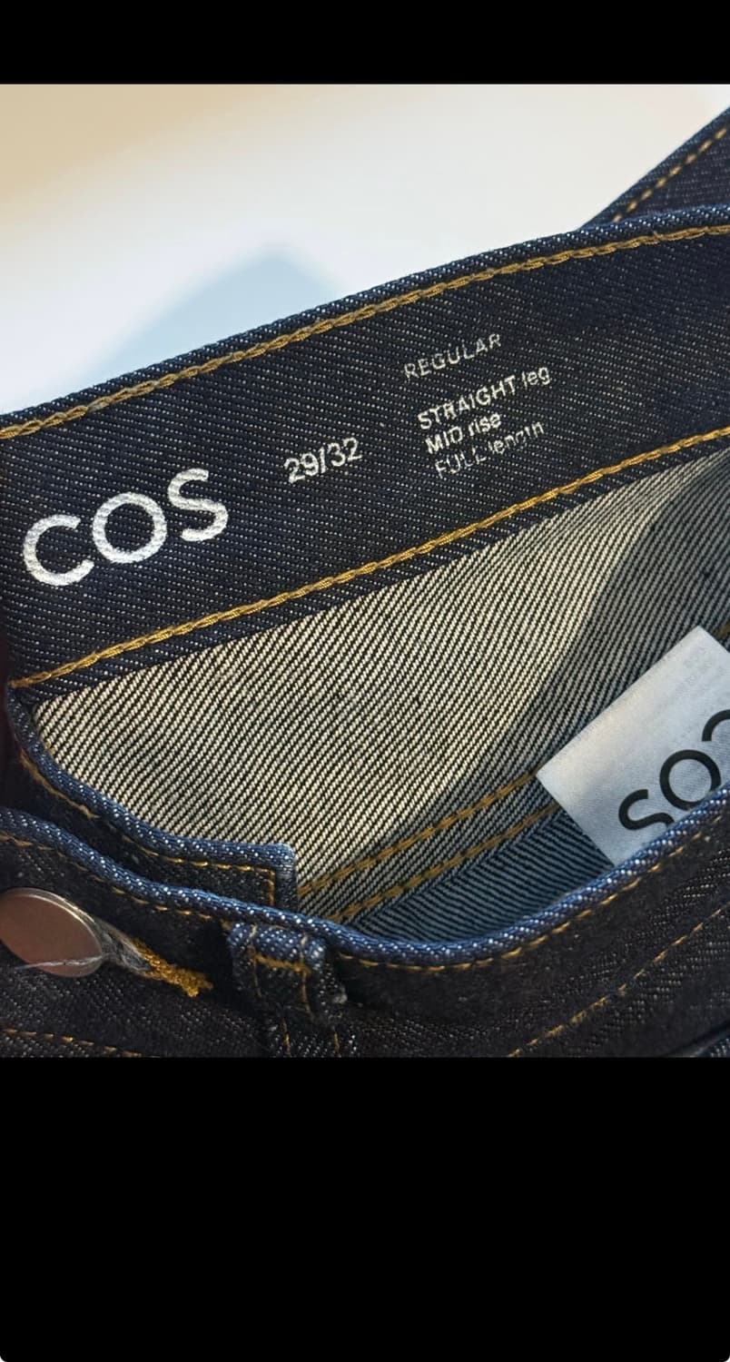 cos 셀비지 스트레이트 레그진 상품이미지2