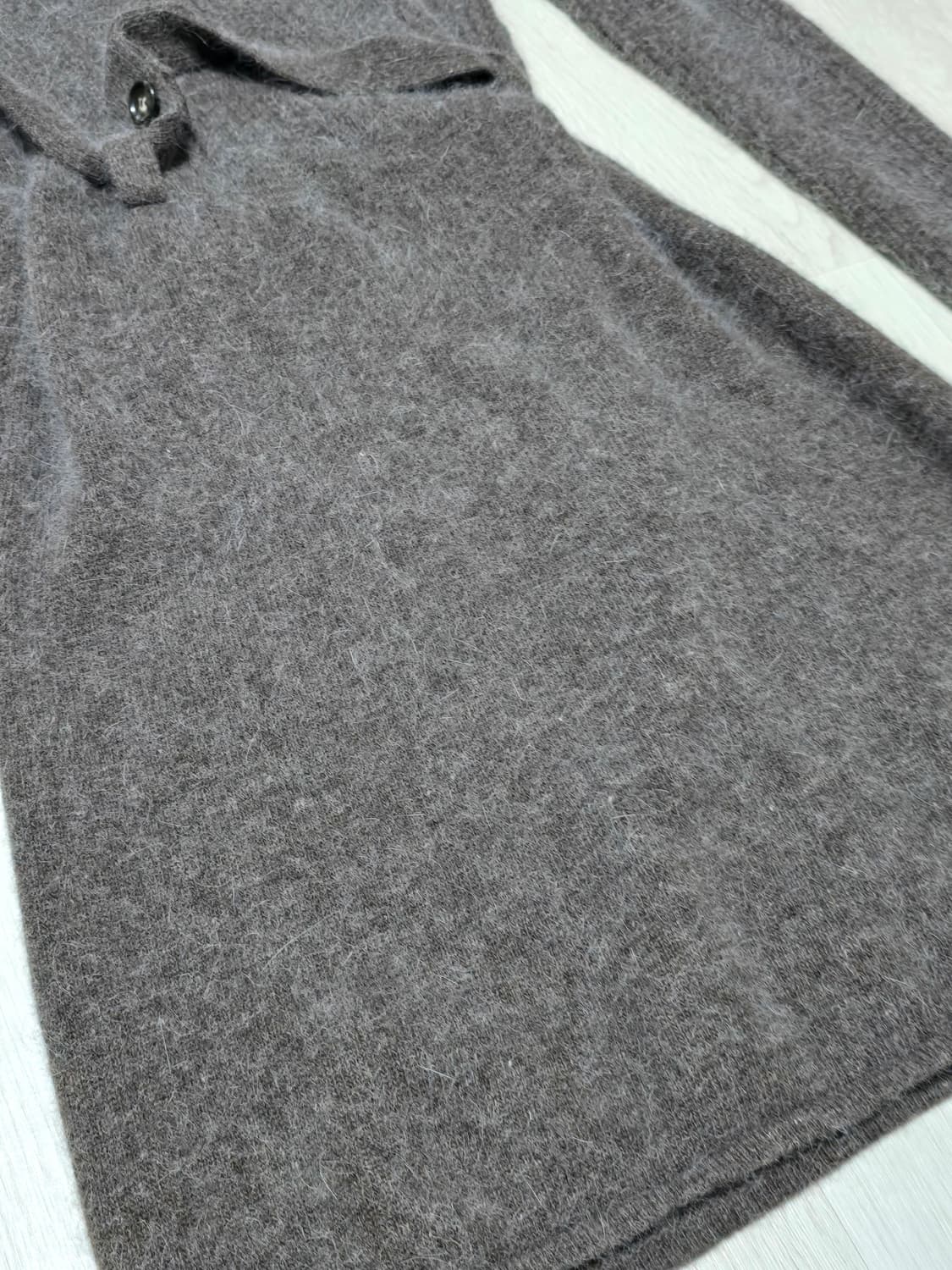 일본 앙고라 니트 터틀넥 원피스 상품이미지4