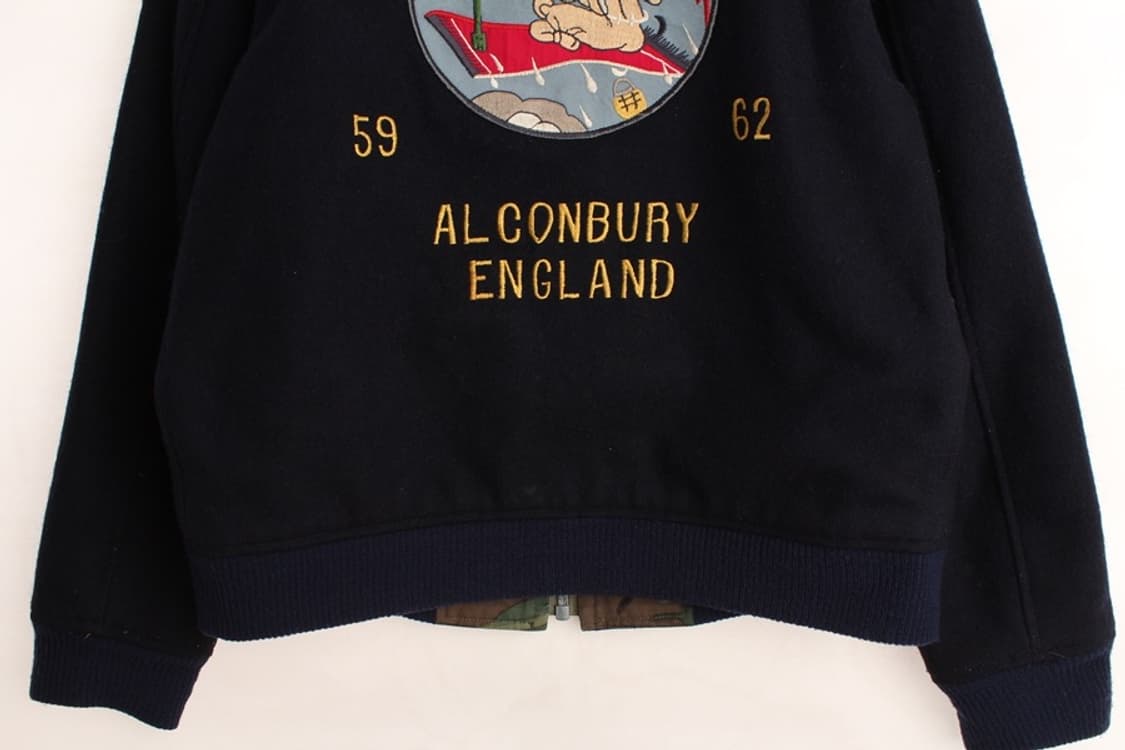 36 버즈릭슨 양면 모직 블루종 자켓 상품이미지5