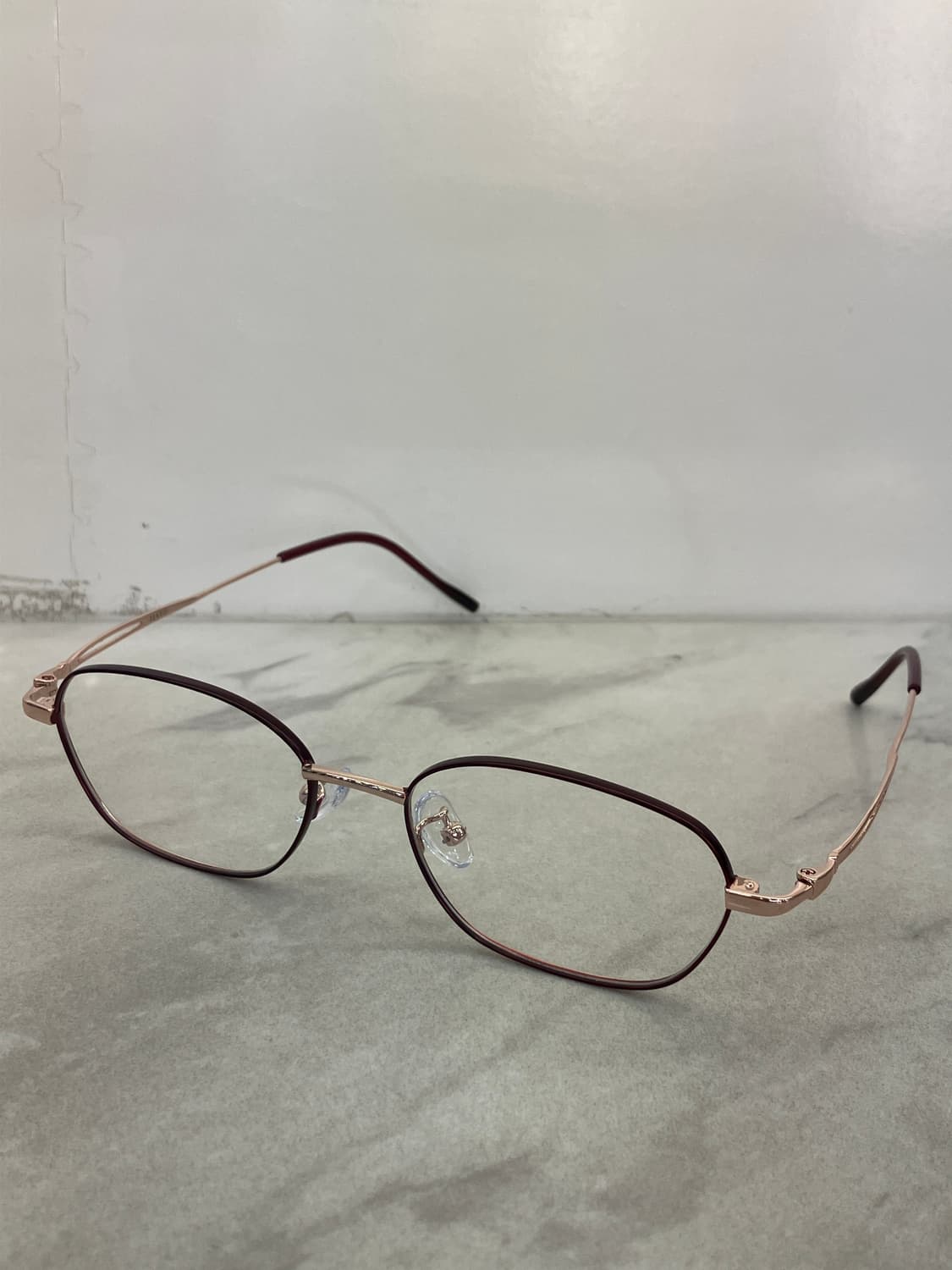 하츠 Hatz 레드 로즈골드 메탈테 안경 상품이미지9