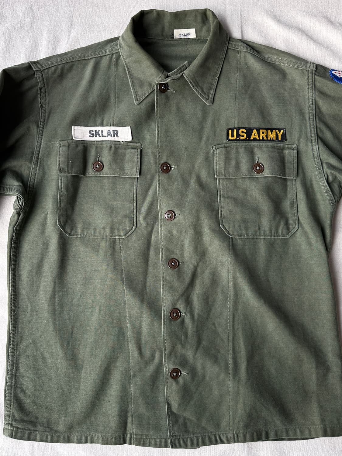 미군 OG-107 유틸리티 셔츠 2세대 상품이미지2