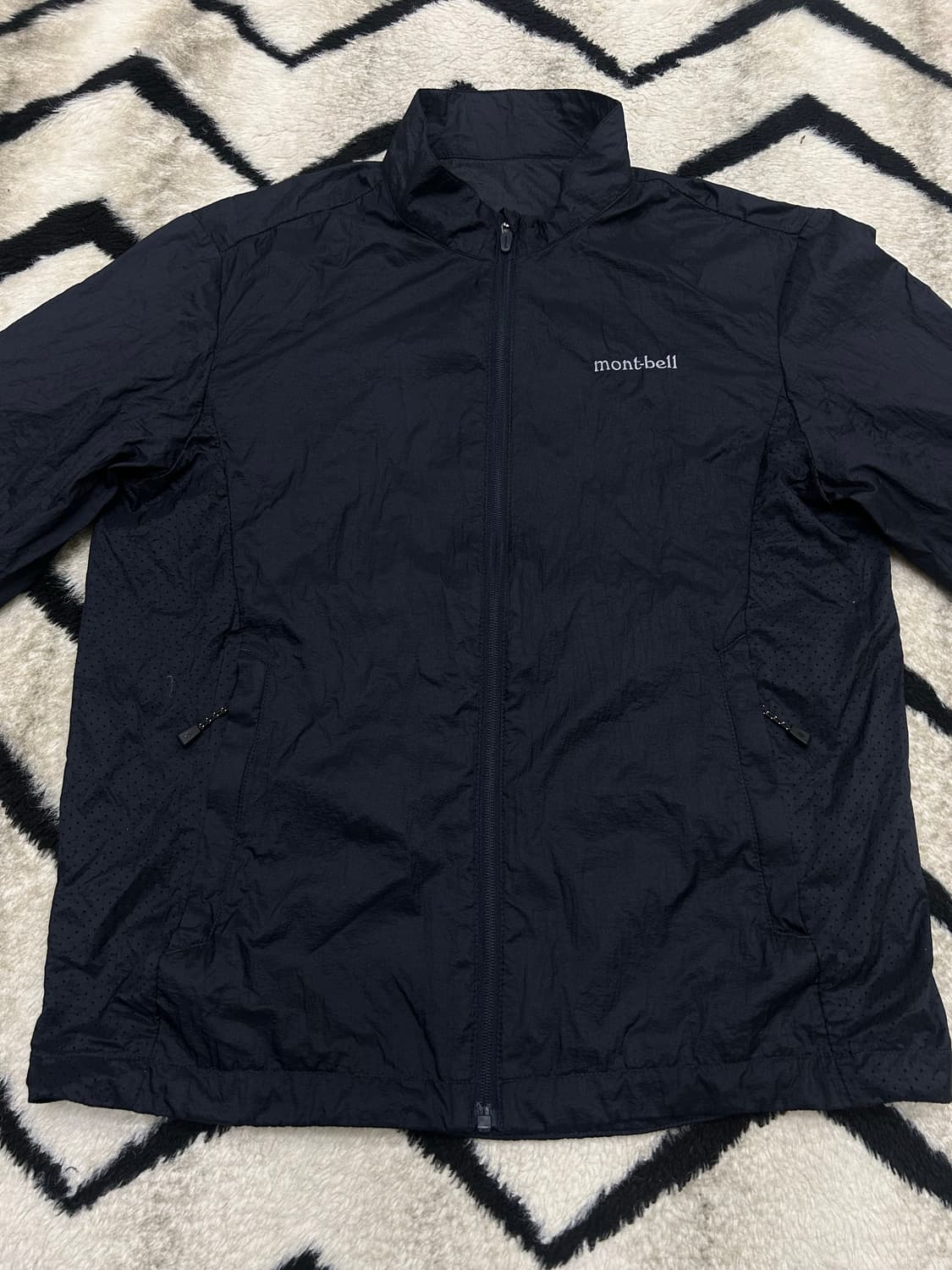 [M]몽벨 나일론 윈드 자켓/블랙 상품이미지3