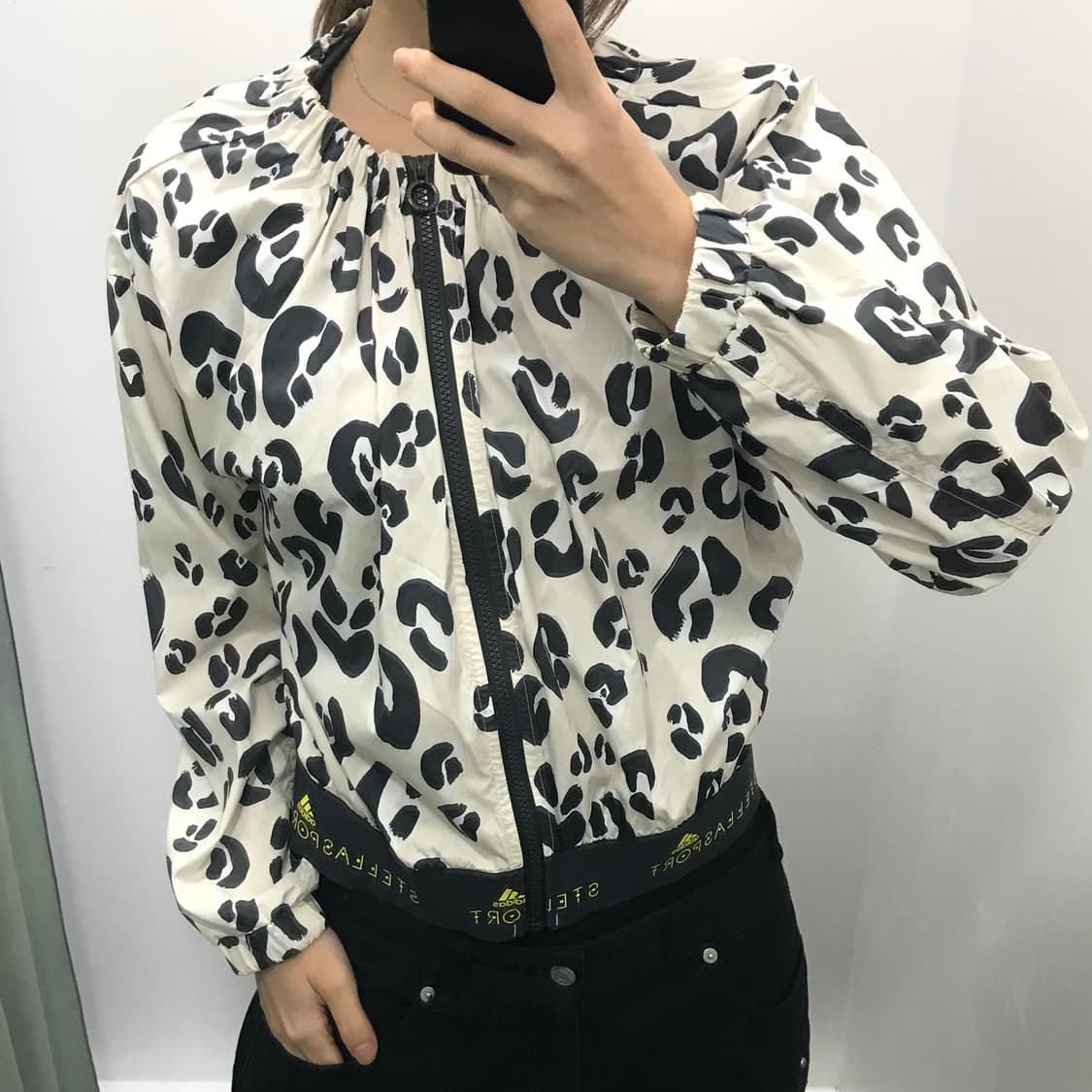 아디다스 스텔라스포츠 호피 바람막이 상품이미지5