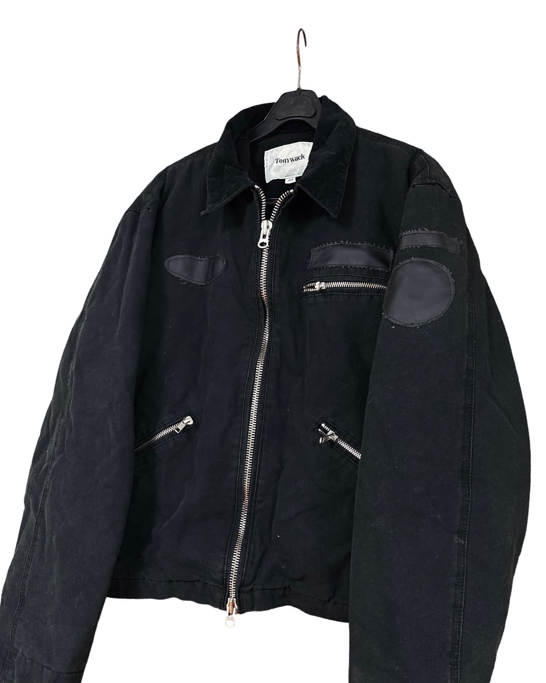 토니웩 코듀로이 블랙 워크자켓 상품이미지3