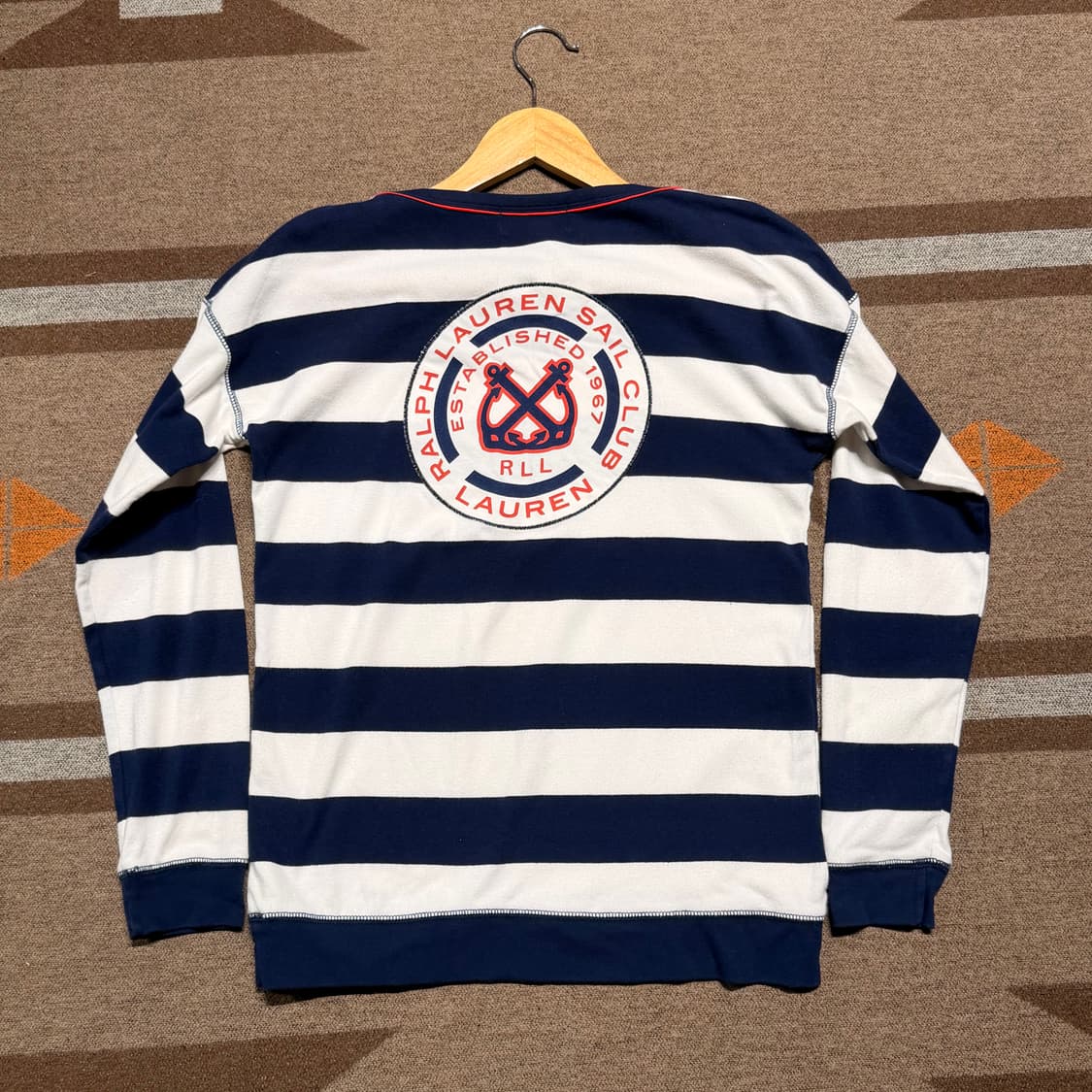 폴로랄프로렌 여성 노티칼 스트라이프 롱슬리브 s 상품이미지1