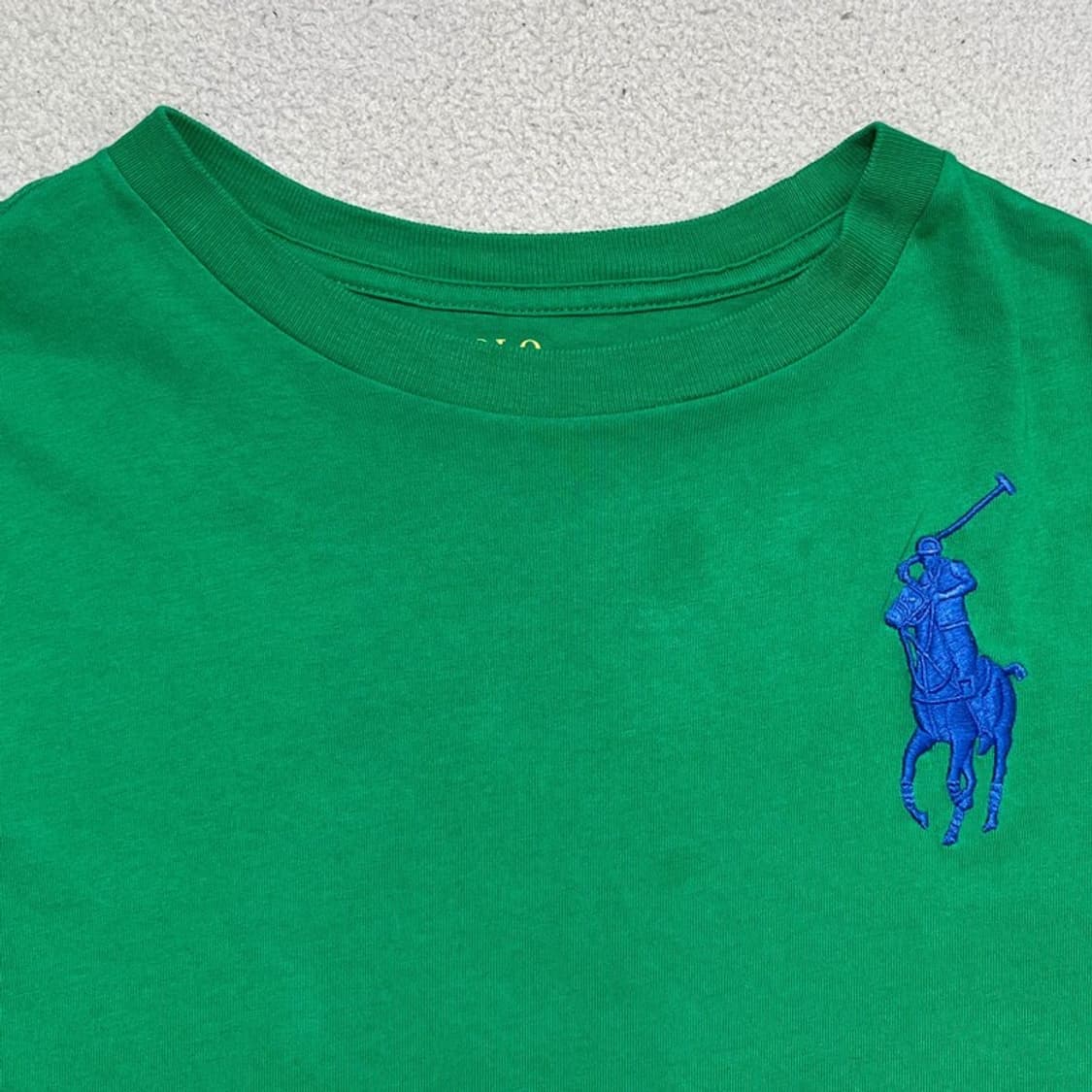 RALPH LAUREN 빅포니 반팔티 그린 M 상품이미지2