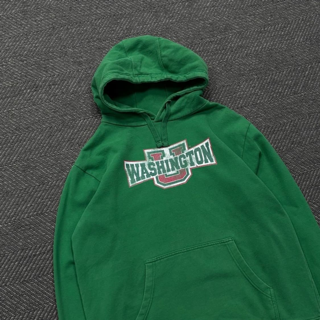 빈티지 워싱턴 프린팅 후드티v0424 상품이미지3