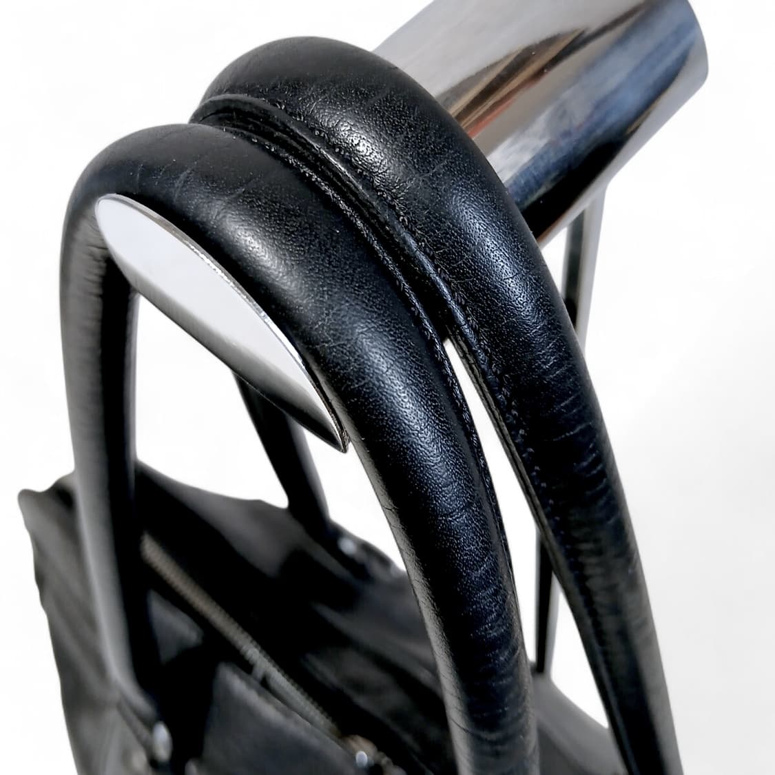 요지야마모토 90s 아카이브 en cuir 염소가죽 토트백 상품이미지6