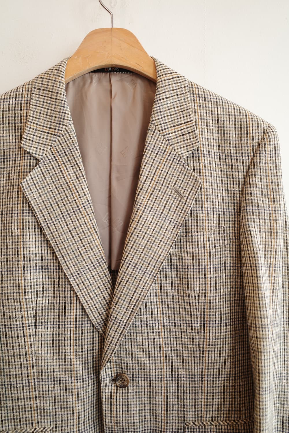 DAKS 닥스 울&리넨 체크패턴 자켓  상품이미지2