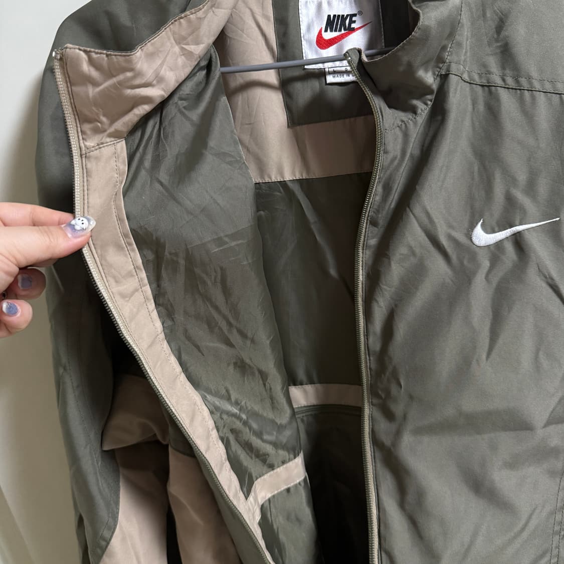 나이키 바람막이 (희귀색상, 상태좋음)💚 상품이미지4