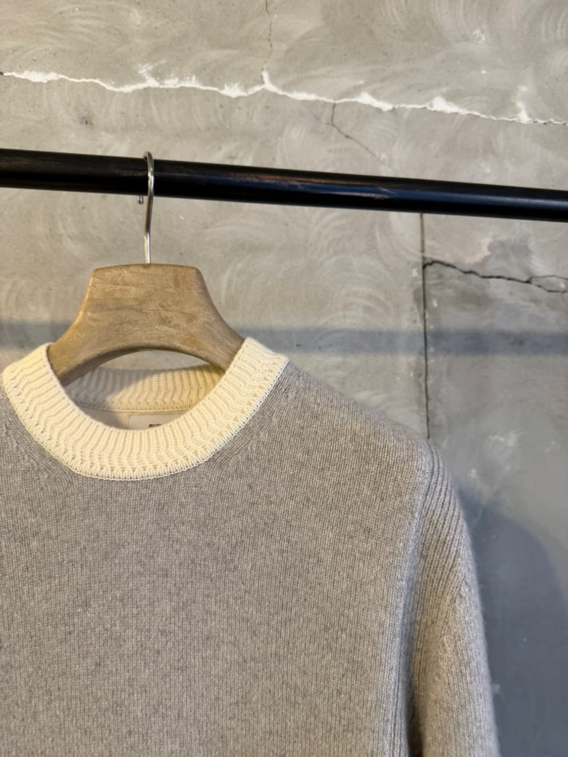 시스템 캐시미어 니트 남성100 상품이미지3