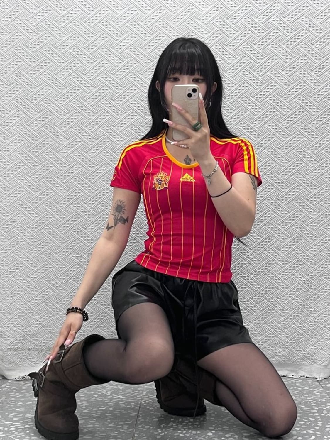 아디다스 올드스쿨 레트로 스페인 져지 반팔티 85 C12453 상품이미지1