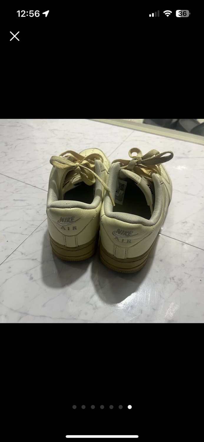 나이키 에어포스 07 코코넛 밀크 앤 레몬워시 운동화 240 상품이미지7